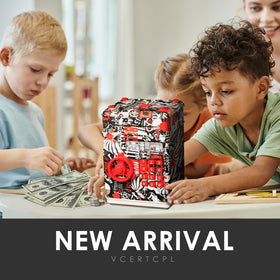 Vcertcpl ATM piggy bank gift packaging highlights a thoughtful present.