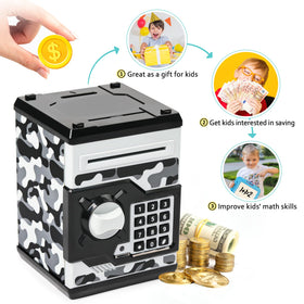 Vcertcpl camouflage gray password panel enables controlled access for kids