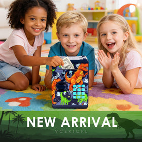 Vcertcpl dinosaur blue gift packaging, ideal gift to spark saving habits.