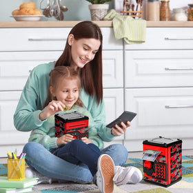 Vcertcpl piggy bank as gift packaging appeals to parents seeking educational toys