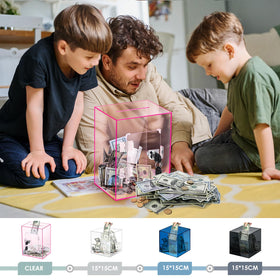 Vcertcpl X-Large Piggy Bank desk-decor view combines style with savings.