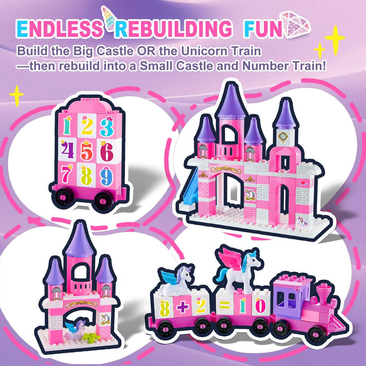 VConejo secret garden balcony stickers inspire decorating and imaginative stories.