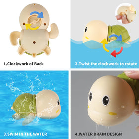 VConejo suction crab bath toy attached securely to tub