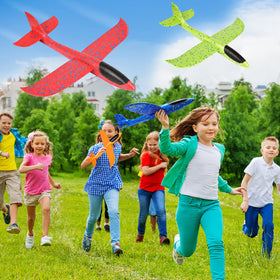VCOSTORE foam airplanes assembled in seconds for quick, hassle-free setup.