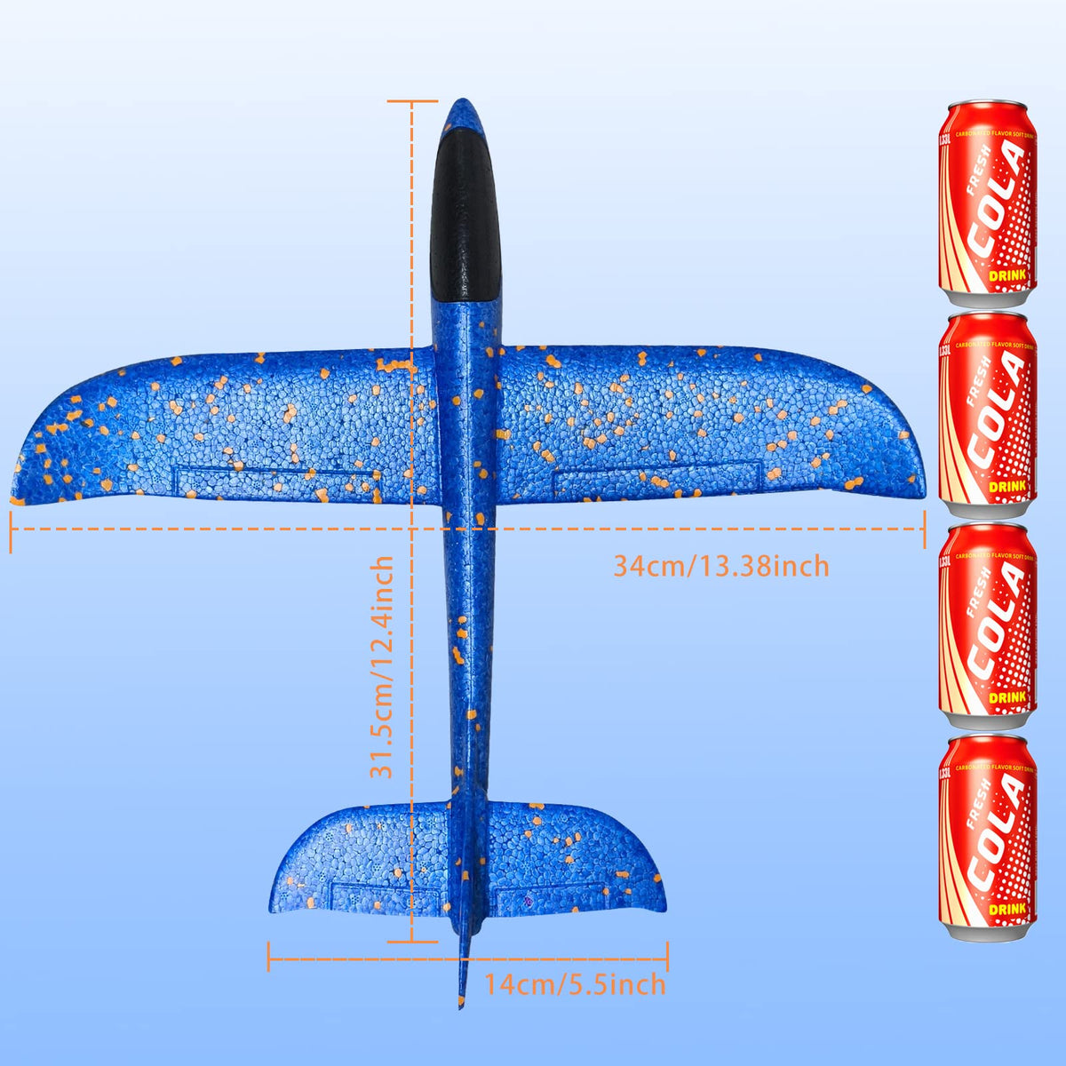 VCOSTORE foam airplanes outdoors for family bonding and shared play.