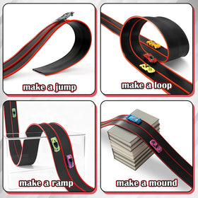 Vcsaq roll-up design makes storage and travel easy after a race day.