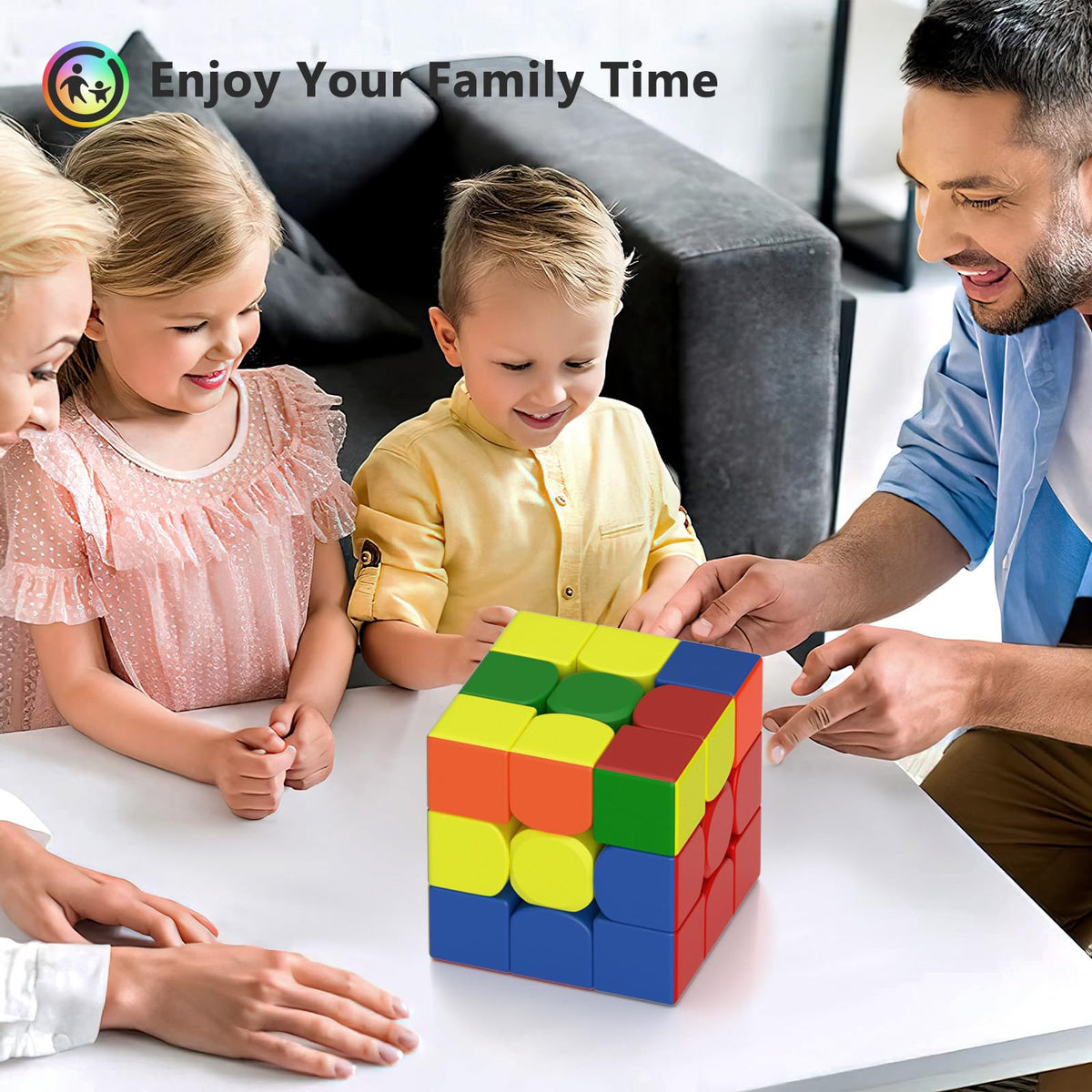 Vdealen gift-ready cube suits all ages for learning.