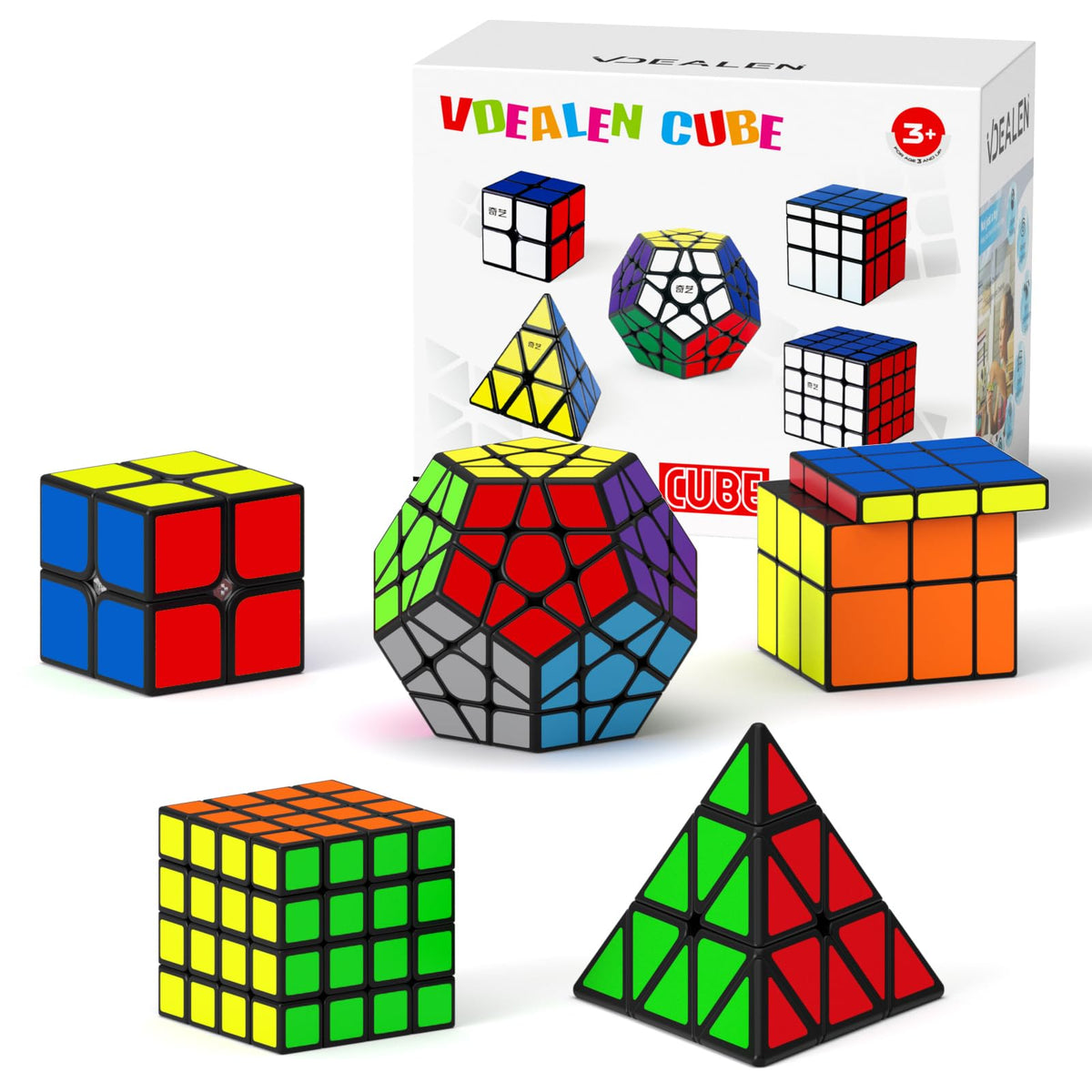 Vdealen Speed Cube 2x2 for smooth turns and fast practice