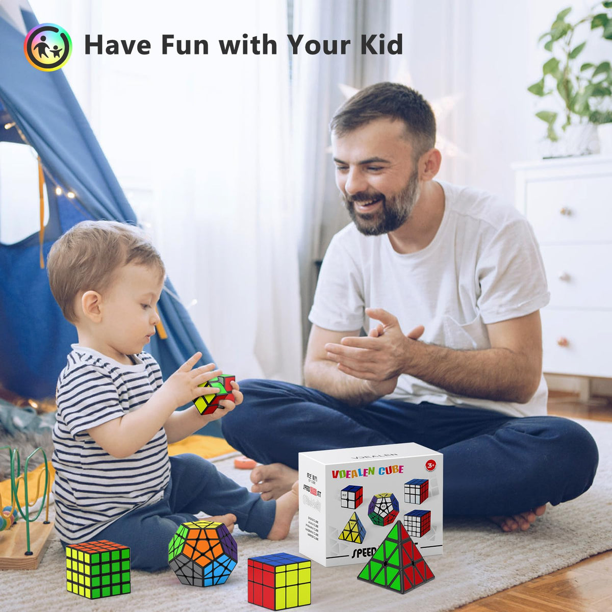 Vdealen Gift-Pack speed cubes for birthdays and celebrations
