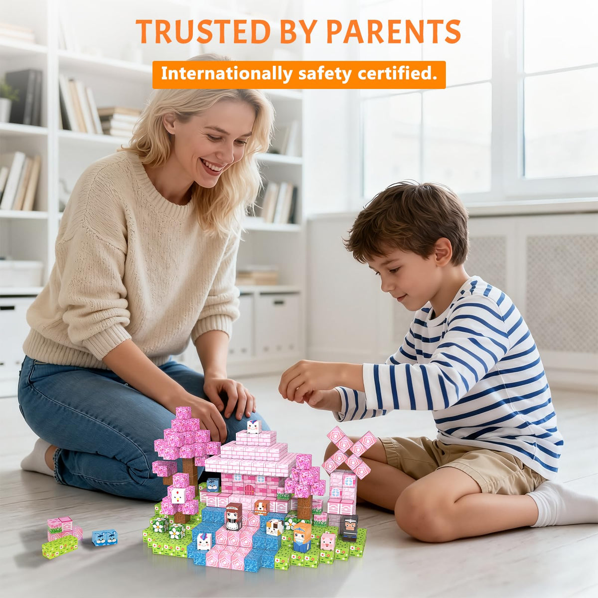Vdealen blocks offer a stimulating STEM learning activity for kids.
