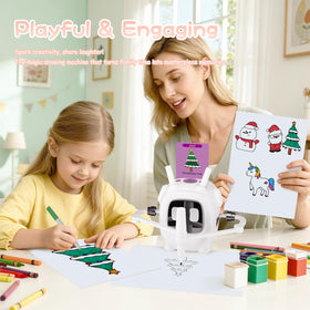 VDPDO drawing robot marker pack supports bold lines and vibrant coloring for kids.