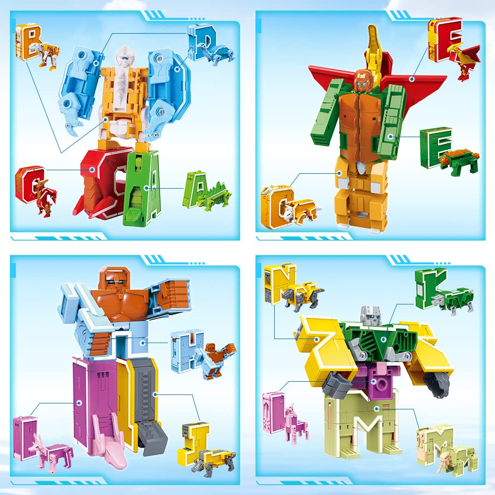 VEAIS Alphabots sika deer mode encourages hands-on alphabet play