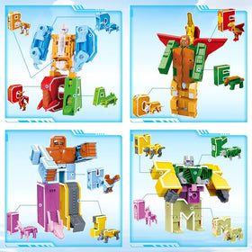 VEAIS Alphabots sika deer mode encourages hands-on alphabet play