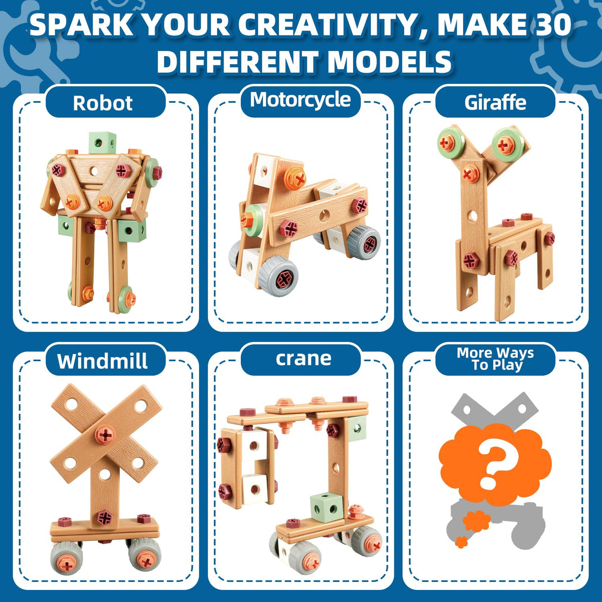 VEAIS age appropriate play scene highlights projects for ages 2 and up.
