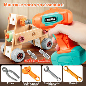 VEAIS Kids Tool Set blocks invite hands-on building and teamwork.