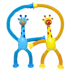 Veakeqe giraffe durable plastic toy withstands active toddler play