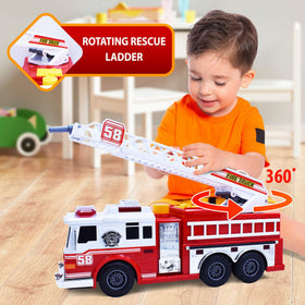 VEBO fire truck front cabin detail for realistic role-play