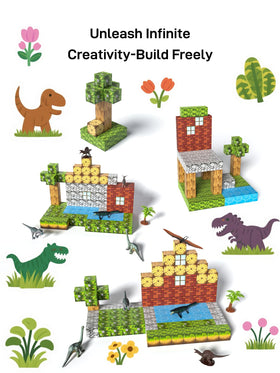 Veecafiodi magnetic blocks enable easy towers, bridges, and walls for quick, satisfying builds.