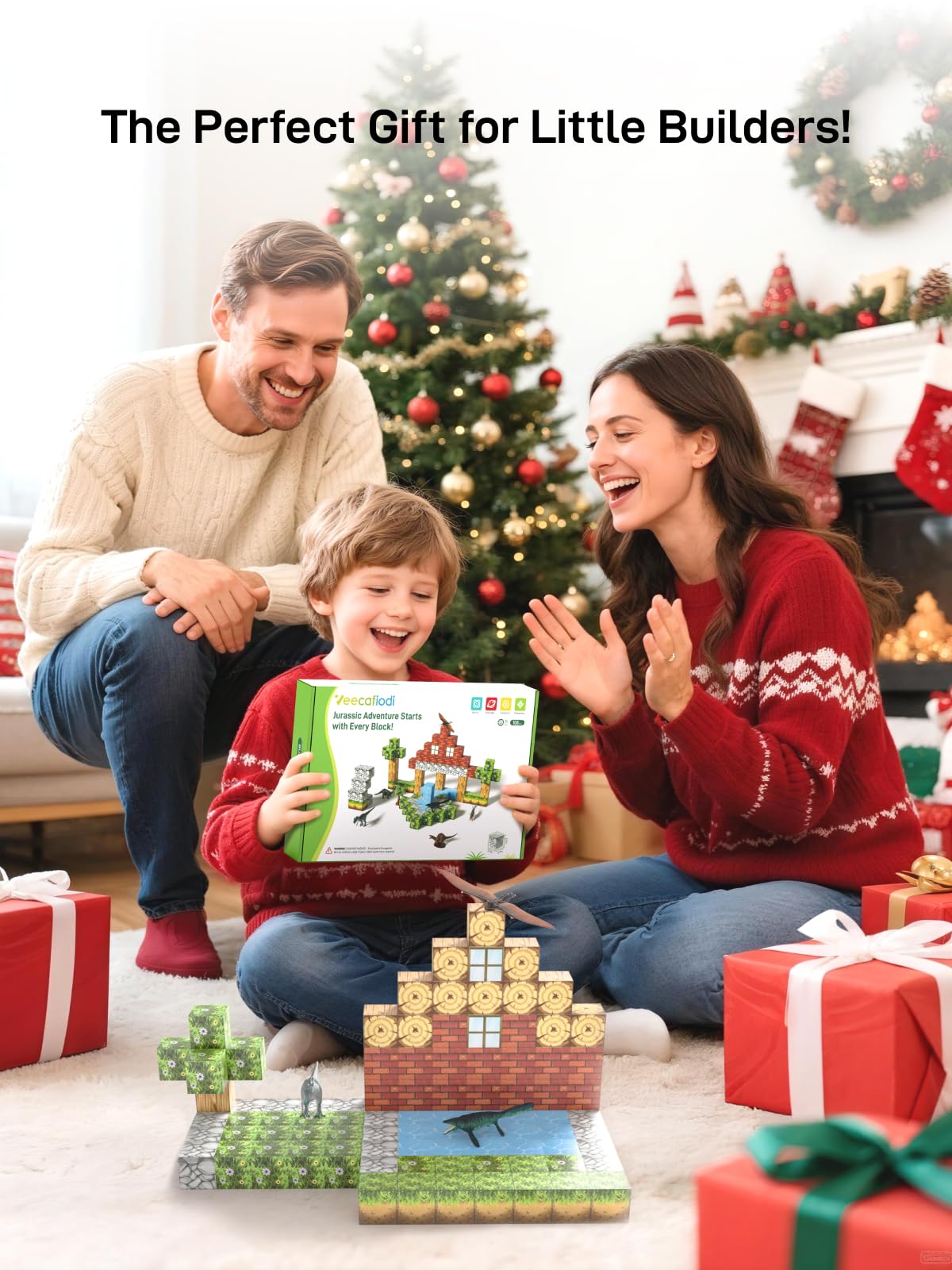 Veecafiodi easy-to-clean blocks offer tidy storage after play.