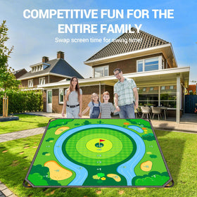 VEELUPLUS Ground stakes ensure outdoor stability during play.
