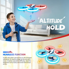 Veeniix drone made from ABS material for durability and kid-friendly use.