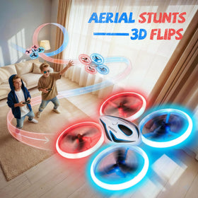 Veeniix drone demonstrating altitude hold for steady, hands-free control.
