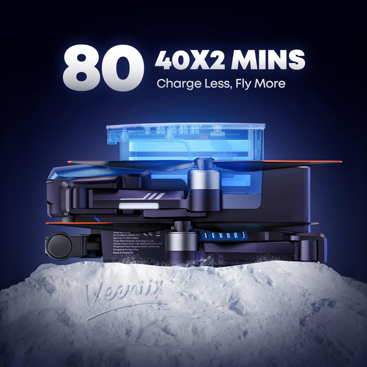 Veeniix V11PRO EIS with Sony sensor ensures crisp results.