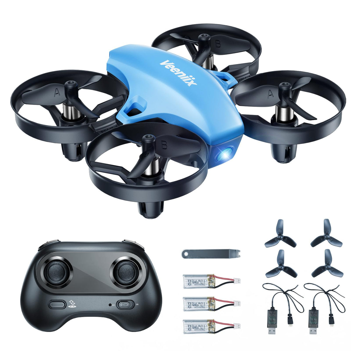 Veeniix V995 is beginner-friendly with one-key takeoff and altitude hold.
