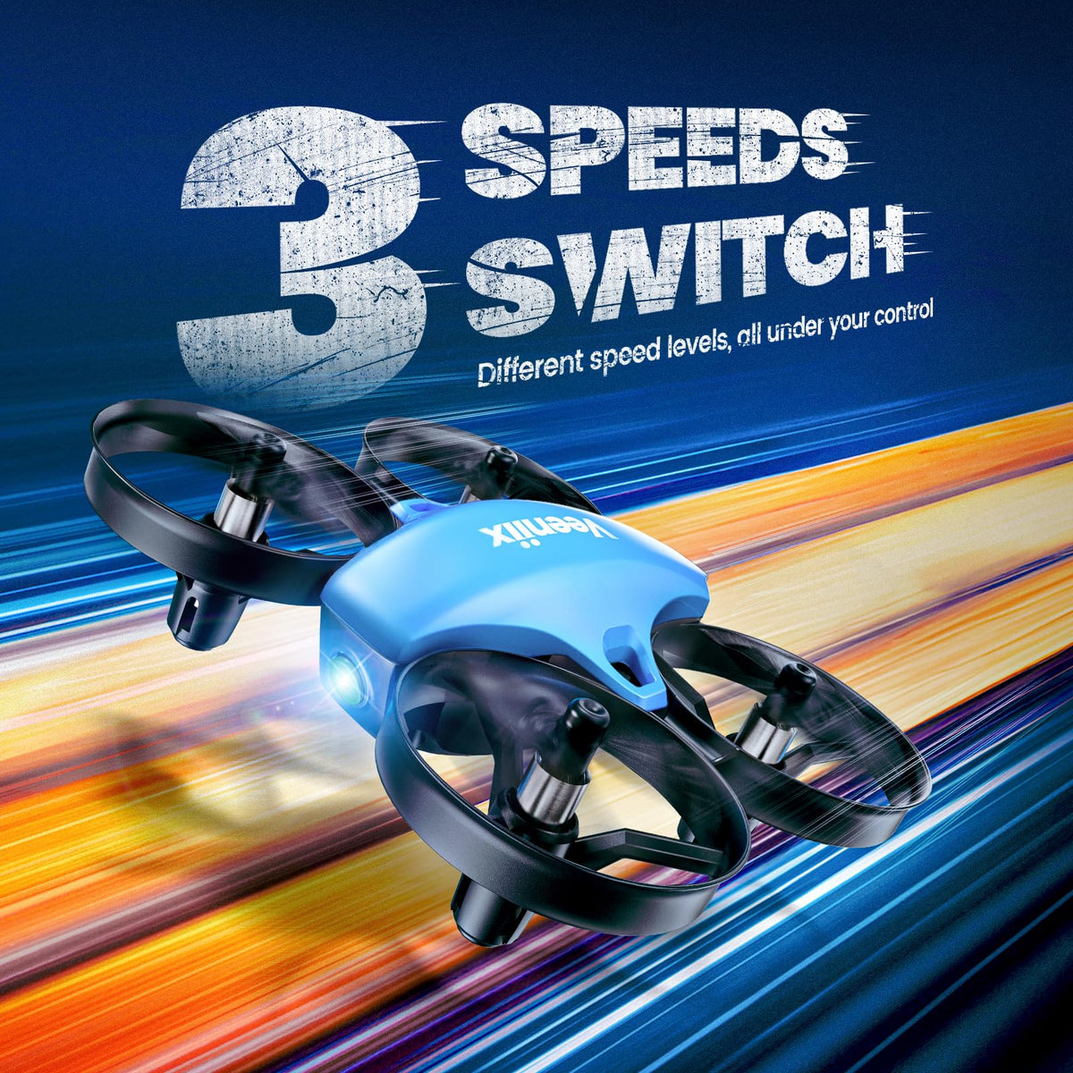 Veeniix V995 drone headless mode simplifies piloting for beginners.