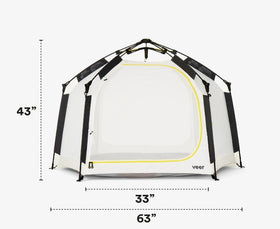 Veer Basecamp moisture-resistant bottom keeps gear dry after outdoor use