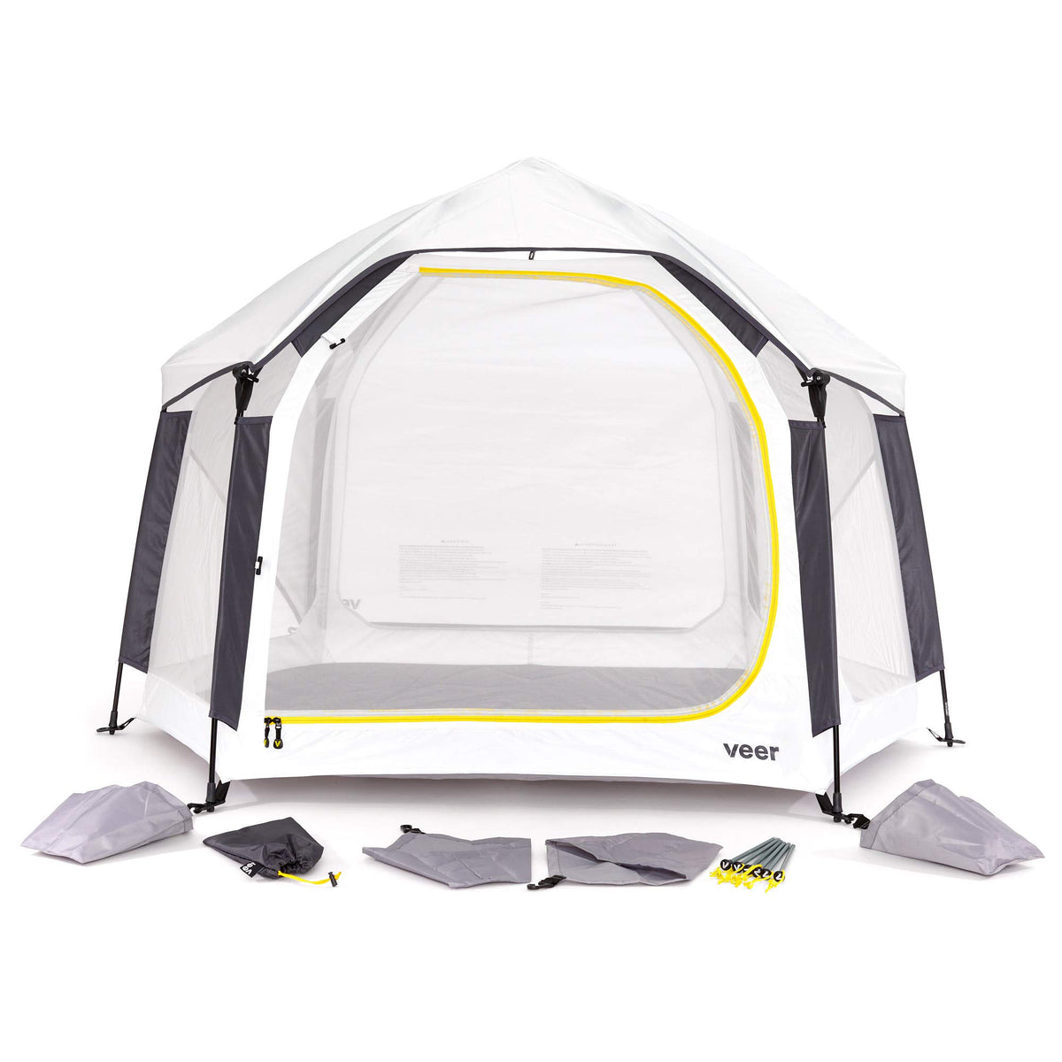 Veer Basecamp pop-up play yard ready for quick setup in any space