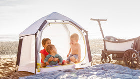 Veer Basecamp spacious 56x43x35 inch footprint offers ample room