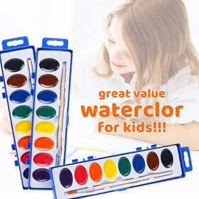 VEESA bright color swatches showing vibrant hues for playful painting.