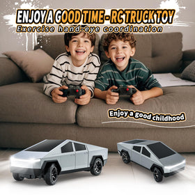 Vefercen RC Truck all-terrain tires provide strong grip on grass and sand