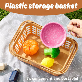 Veitch fairytales pots and lids for realistic kitchen playtime
