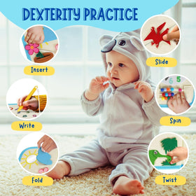 Velladventure Activities boost hand-eye coordination and problem solving.