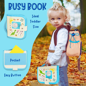 Velladventure Soft polyester and felt materials gentle on little hands.