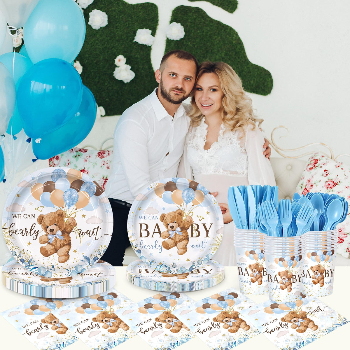 Vellumvibe bear tableware creates cohesive visuals for the event
