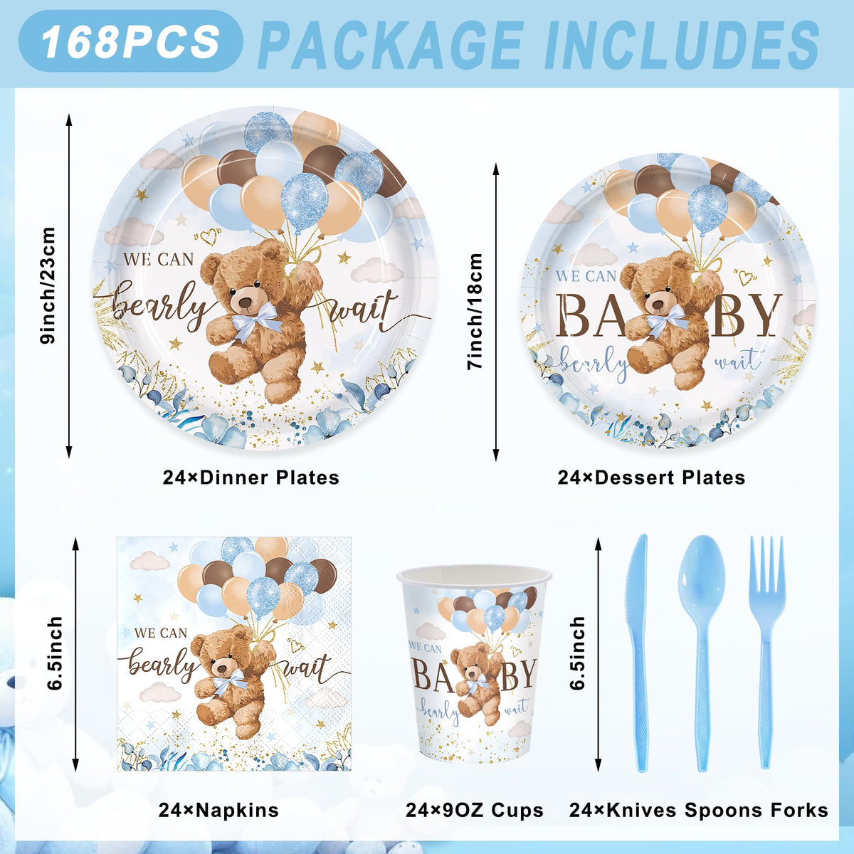 Vellumvibe bear napkins add soft detail and easy cleanup for celebrations