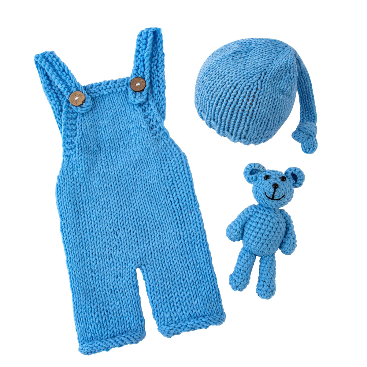 Vemonllas blue newborn romper ideal for photography sessions