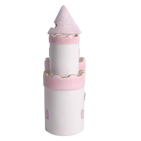 Vencer Princess Castle piggy bank side storage compartment for small treasures