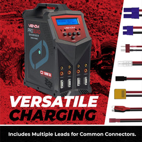 Venom Power Pro Quad four channels charging batteries simultaneously