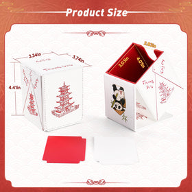 Venssu included dividers for tokens and sideboards inside the box.