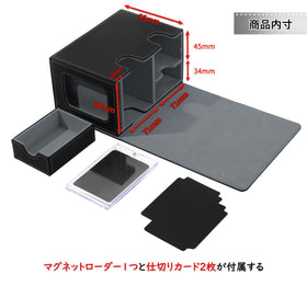 Venssu MTG deck box card dividers included for organization