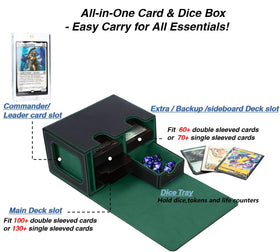 Venssu pull-out dice drawer for easy access to dice and counters.
