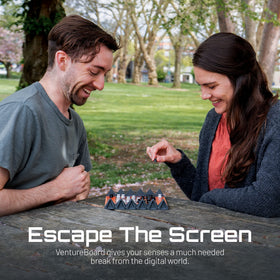 VentureBoard includes 2 extra queens for versatile gameplay options.