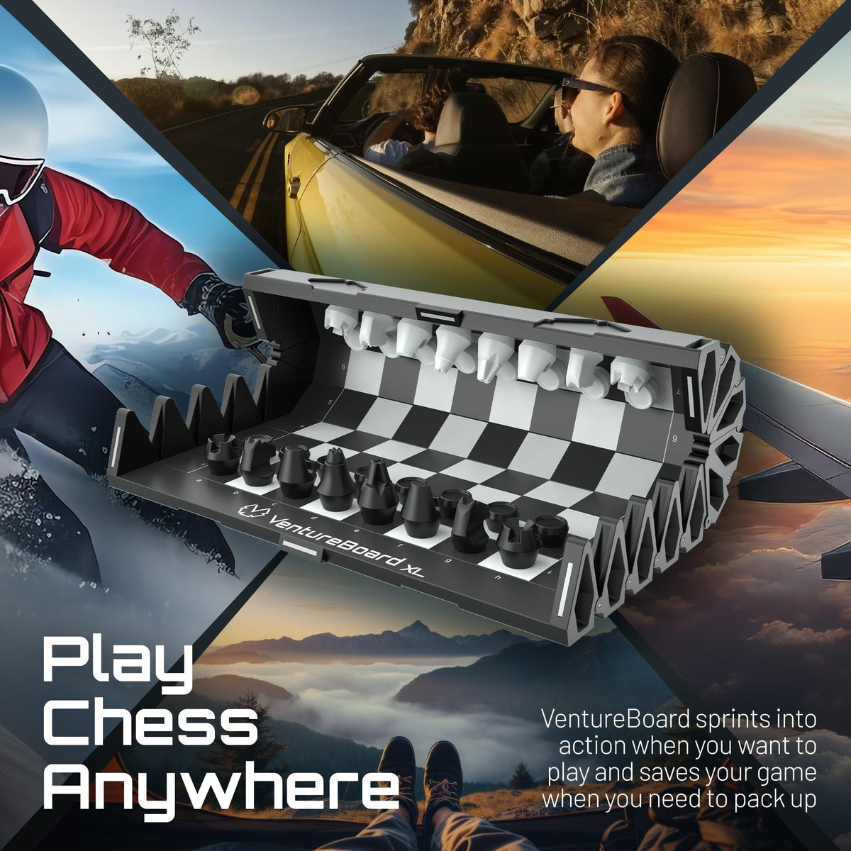 VentureBoard XL gift-ready design suits families and travelers looking for a unique game.