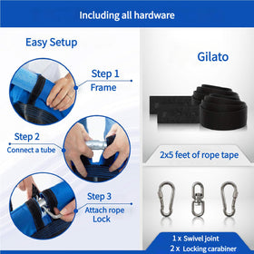 Verahaus included hanging kit for simple installation