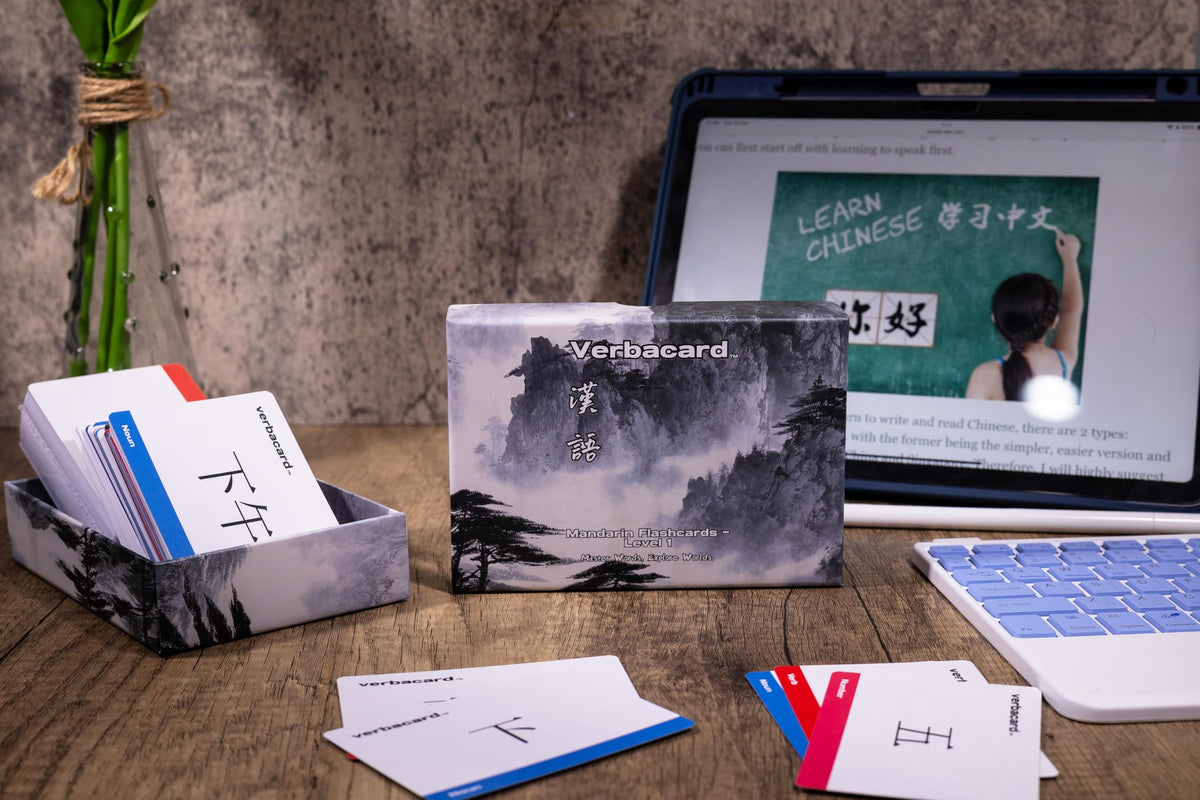 VerbaCard portable case keeps flashcards ready for travel