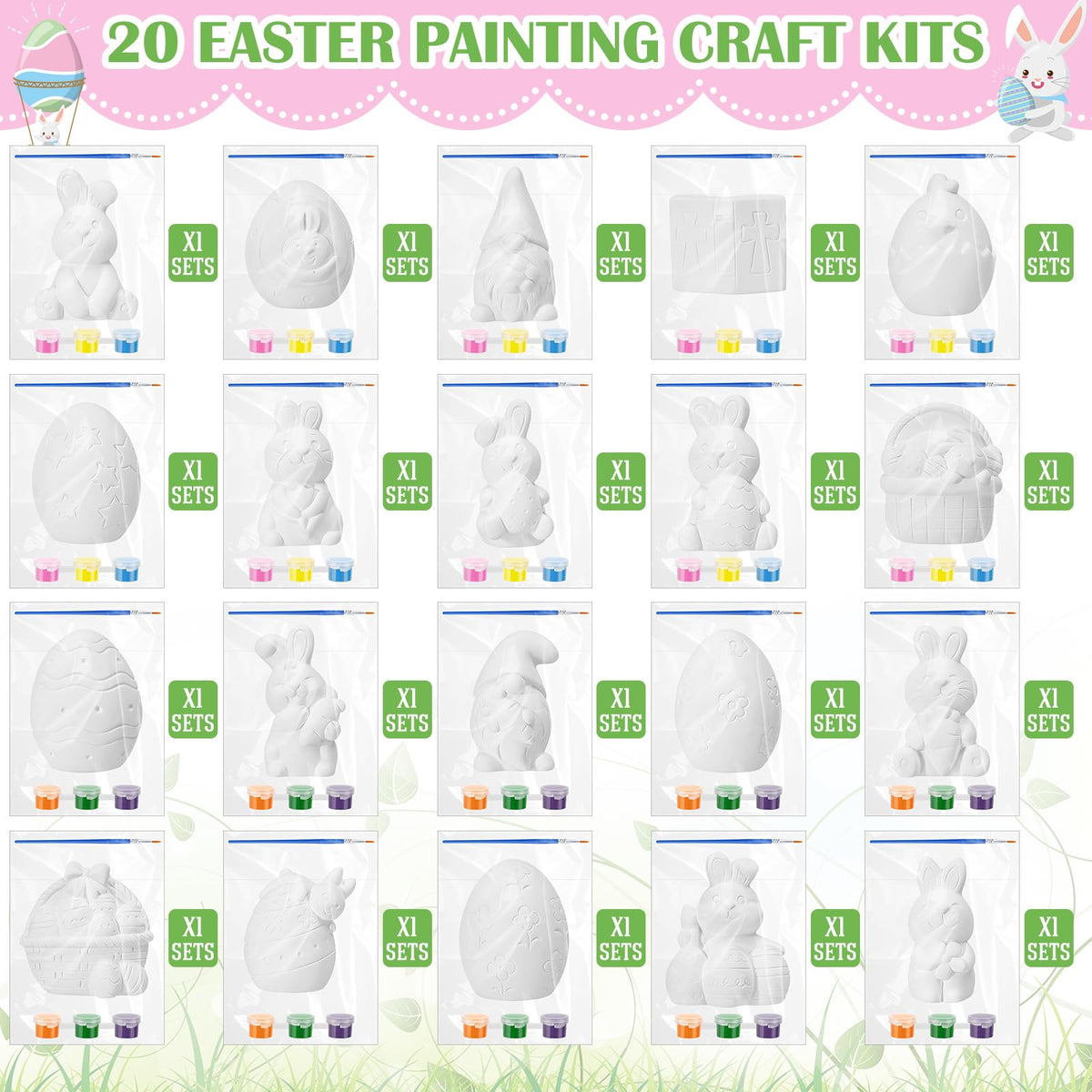 VercanMonth pastel acrylic paints for vibrant Easter crafts